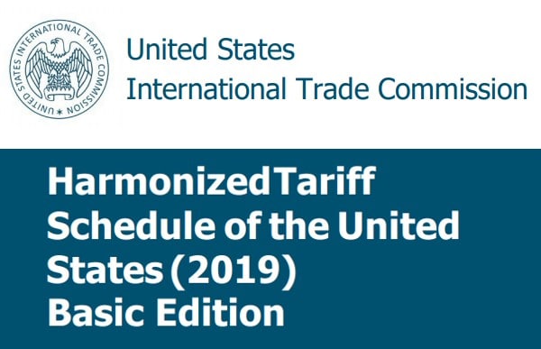 Harmonized Tariff Schedule of United States 2019